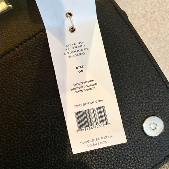 TORY BURCH BRITTEN CROSSBODY HANDBAG - Picture 8 of 9